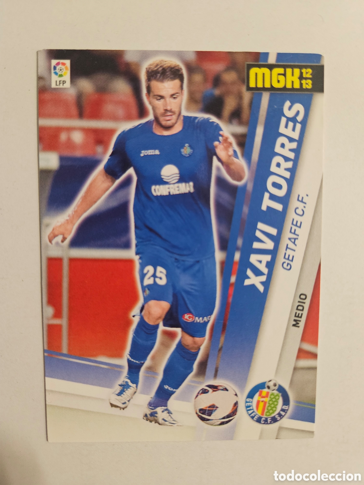 Cromos de F&uacute;tbol: 484 XAVI TORRES (GETAFE) FICHAJE - MEGACRACKS 2012-2013 PANINI MGK 12-13 - CROMOS