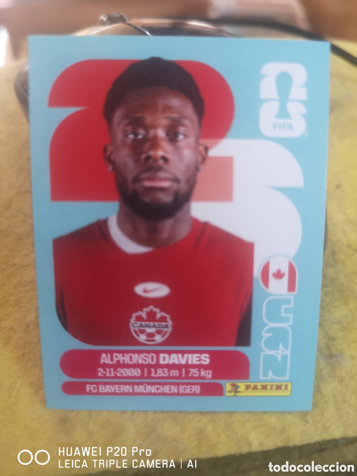 Cromos de F&uacute;tbol: FIFA WORLD CUP MUNDIAL 2026 DAVIES - CAN 3