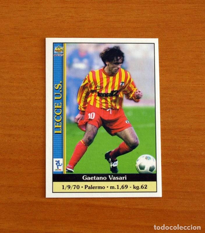 Cromos de F&uacute;tbol: Lecce -N&ordm; 580 Vasari -Mundicromo La fichas de la Liga 2000-2001-00-01-Italia-Calcio