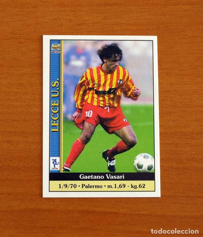 Cromos de F&uacute;tbol: Lecce -N&ordm; 580 Vasari -Mundicromo La fichas de la Liga 2000-2001-00-01-Italia-Calcio