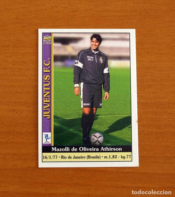 Cromos de F&uacute;tbol: Juventus -N&ordm; 574 Athirson -Mundicromo La fichas de la Liga 2000-2001-00-01-Italia-Calcio