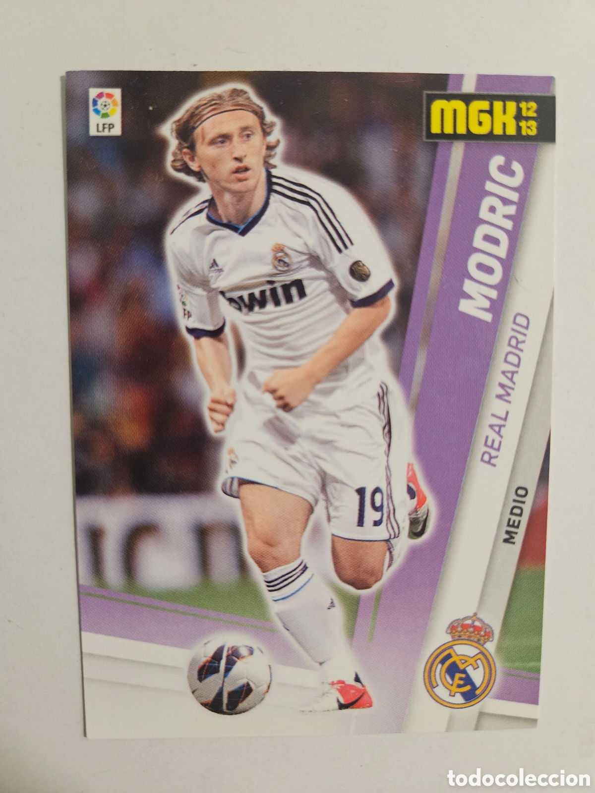 Cromos de F&uacute;tbol: FICHAJE n&ordm; 490 MODRIC ROOKIE REAL MADRID MEGACRACKS 2012-2013 DE PANINI. Nuevo