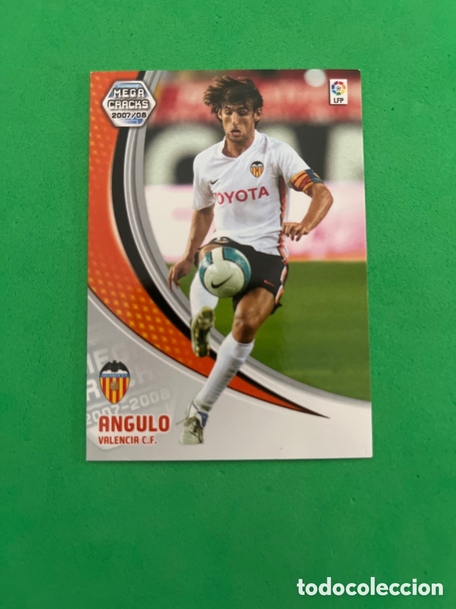Cartes &agrave; collectionner de Football: ANGULO 303 VALENCIA C.F. MEGACRACKS PANINI 2007 2008 07 08 CARD UNIFICO ENVIOS