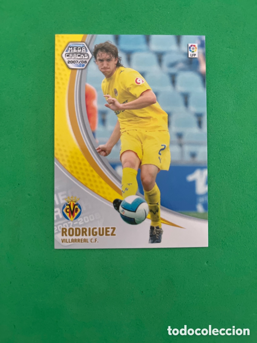 Cromos de Futebol: RODRIGUEZ 330 VILLARREAL MGK 2007 2008 MEGACRACKS 07 08 PANINI PERFECTO ESTADO