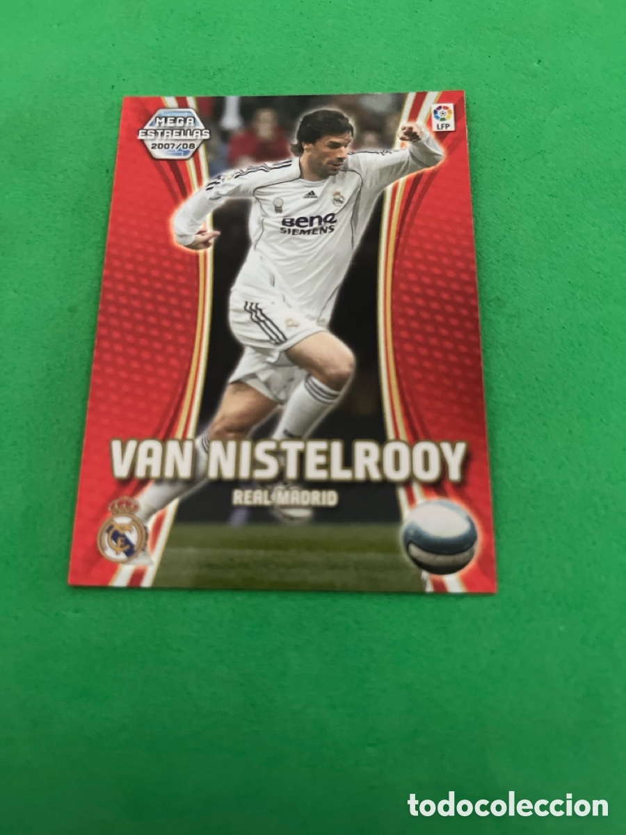 Fu&szlig;ball-Sticker: VAN NISTELROOY 382 REAL MADRID MEGACRACKS MGK 04 05 2004 2005 NUEVO PERFECTO ESTADO UNIFICO ENVIO