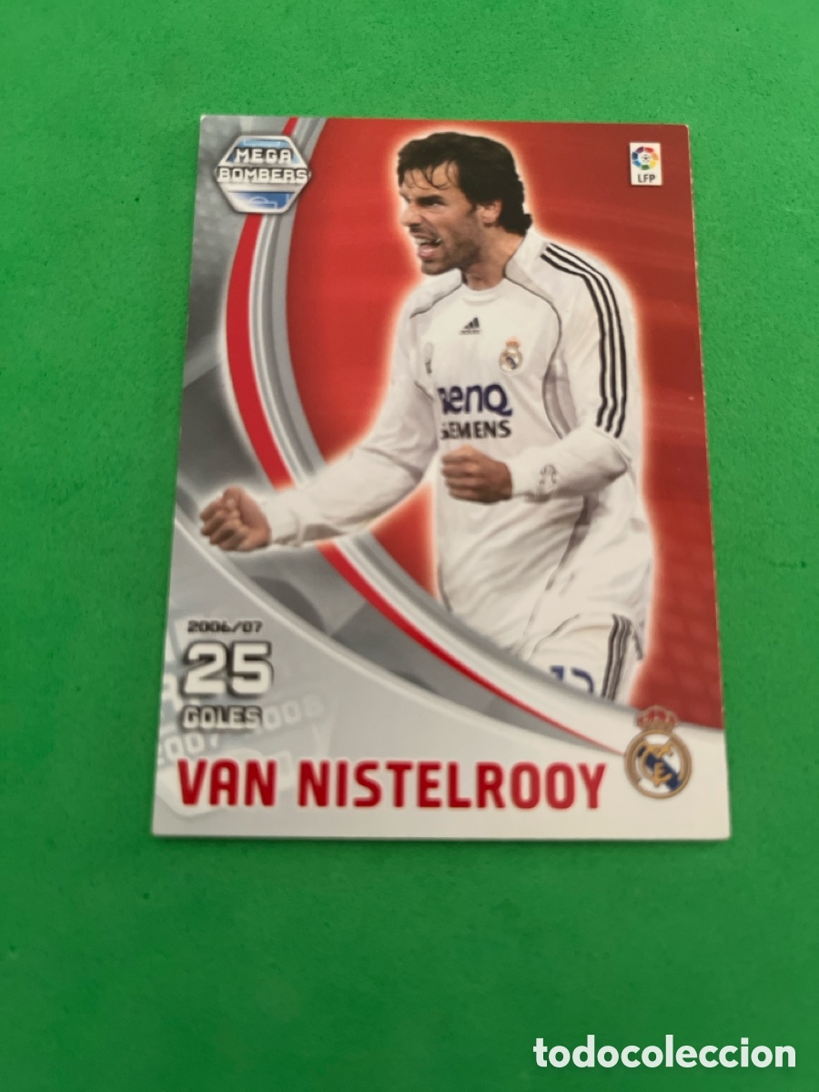 Cromos de F&uacute;tbol: VAN NISTELROOY 388 REAL MADRID MEGACRACKS MGK 07 08 2007 2008 NUEVO PERFECTO ESTADO UNIFICO ENVIO