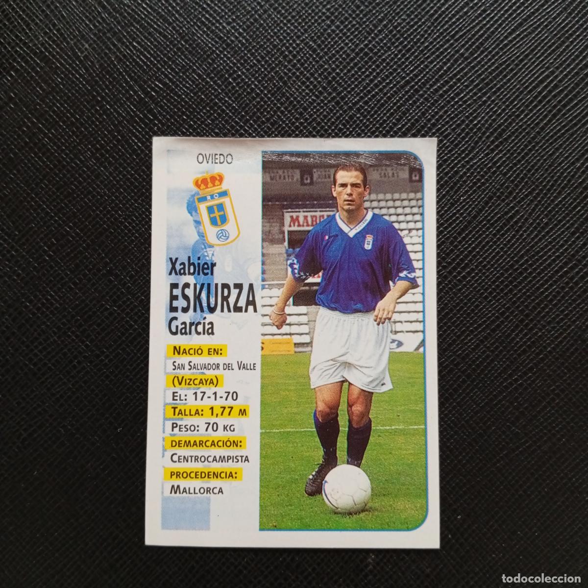 Cromos de F&uacute;tbol: 359A 359 ESKURZA OVIEDO PANINI 1998 1999 CROMO FUTBOL LIGA 98 99 - VENTANILLA - A20 PG379