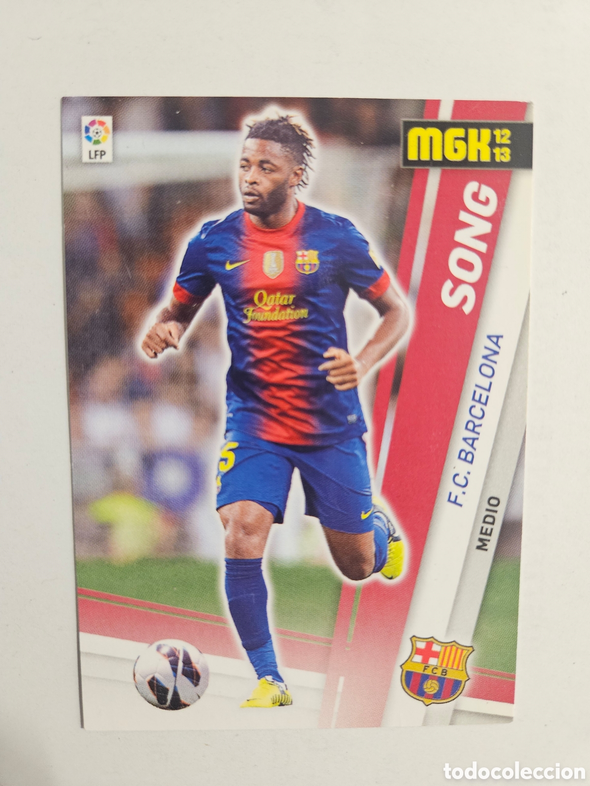 Cromos de F&uacute;tbol: SONG 492 NUEVO FICHAJE (BARCELONA) PANINI MEGACRACKS 2012-2013 12 13 CROMO CARTA