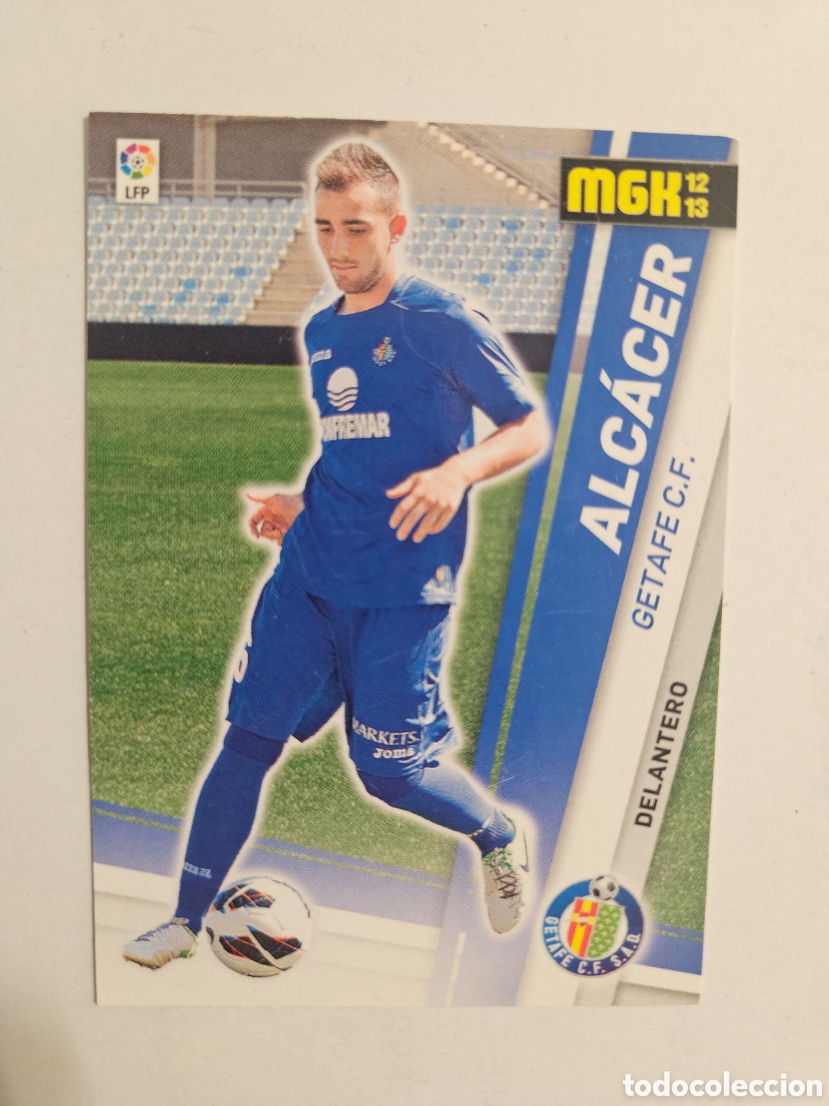 Cromos de F&uacute;tbol: 494 ALCACER GETAFE NUEVO FICHAJE MEGACRACKS PANINI ALBUM LIGA 2012 2013 12 13