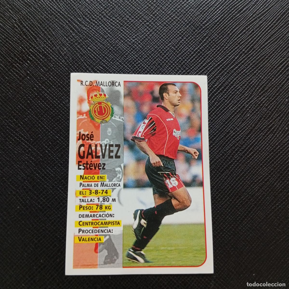 Cromos de F&uacute;tbol: 119 GALVEZ MALLORCA PANINI 1998 1999 CROMO FUTBOL LIGA 98 99 - SIN PEGAR - A67 PG10