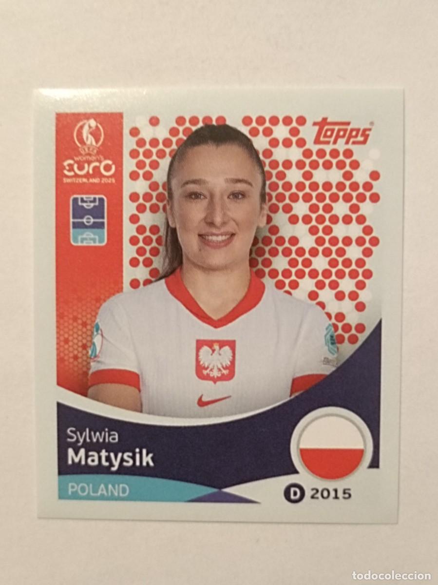 Cromos de F&uacute;tbol: #192 MATYSIK (POLONIA) EURO WOMENS SUIZA 2025 TOPPS