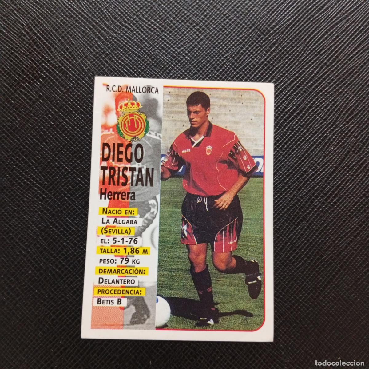Cromos de F&uacute;tbol: 121 DIEGO TRISTAN MALLORCA PANINI 1998 1999 CROMO FUTBOL LIGA 98 99 - SIN PEGAR - A67 PG10