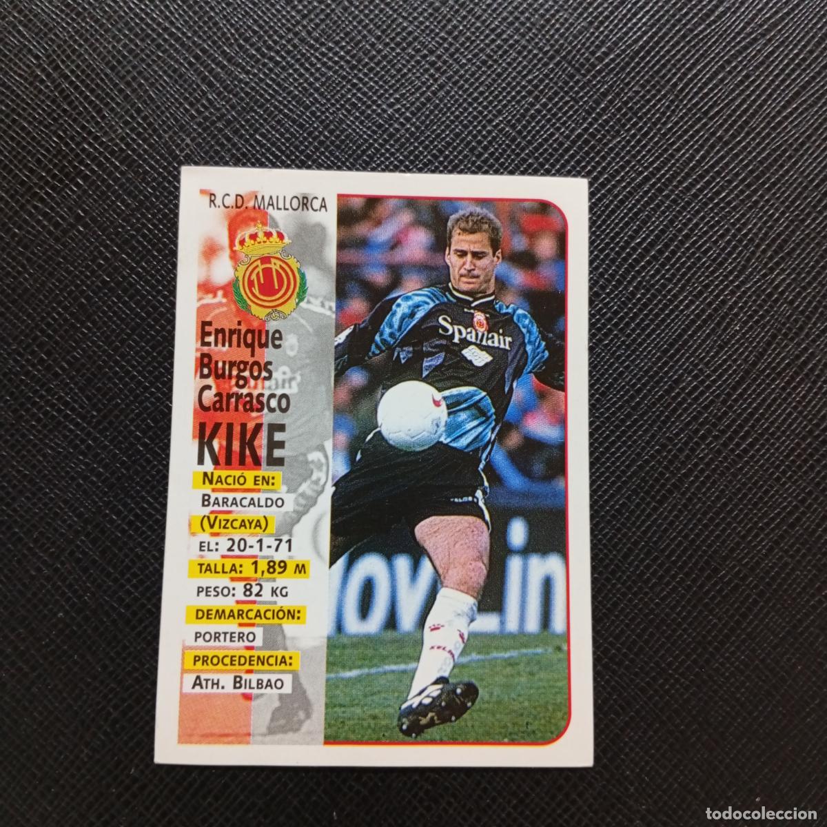 Cromos de F&uacute;tbol: 122 KIKE MALLORCA PANINI 1998 1999 CROMO FUTBOL LIGA 98 99 - SIN PEGAR - A67 PG37