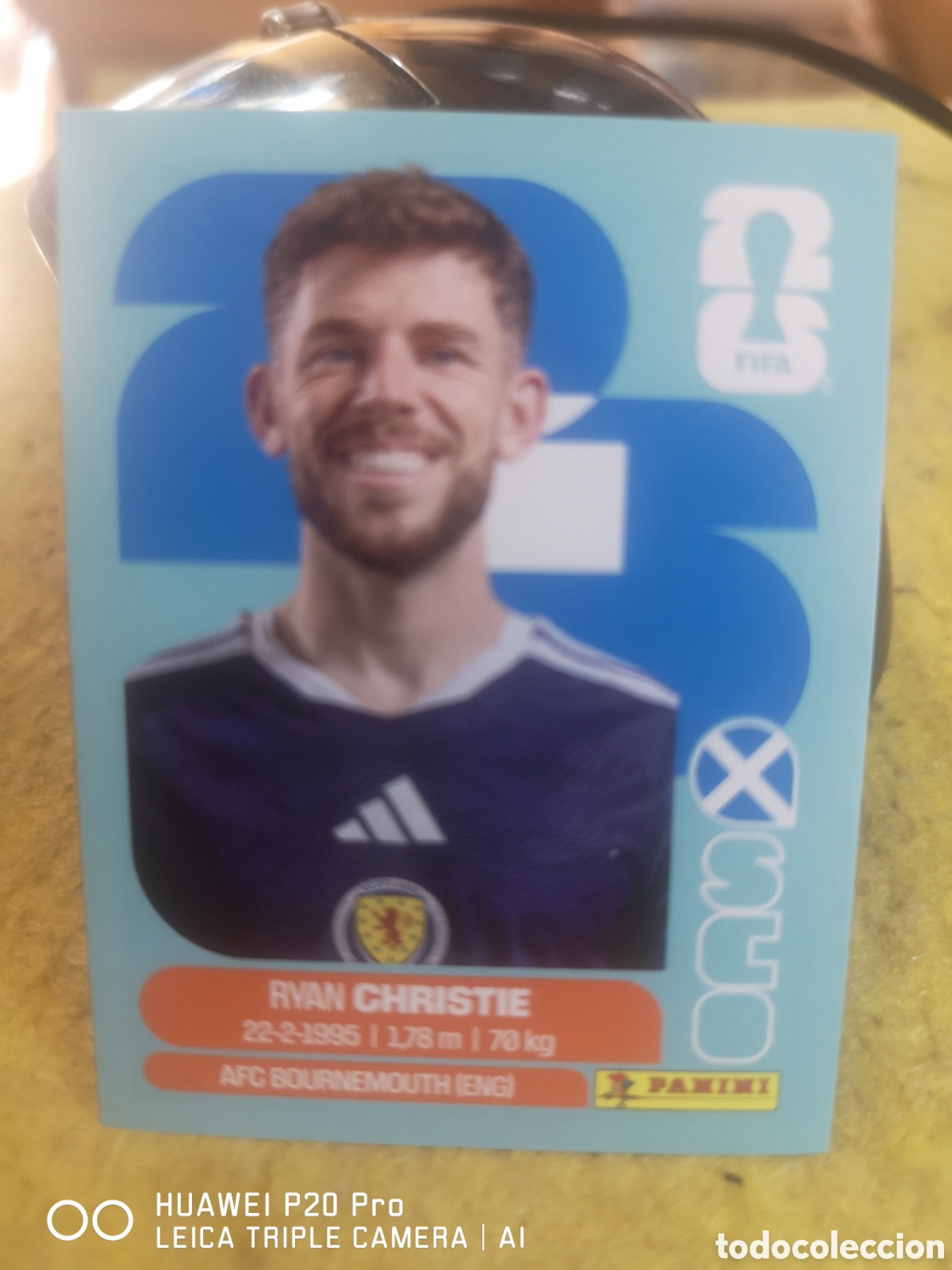 Cromos de F&uacute;tbol: FIFA WORLD CUP MUNDIAL 2026 RYAN CHRISTIE - SCO 15
