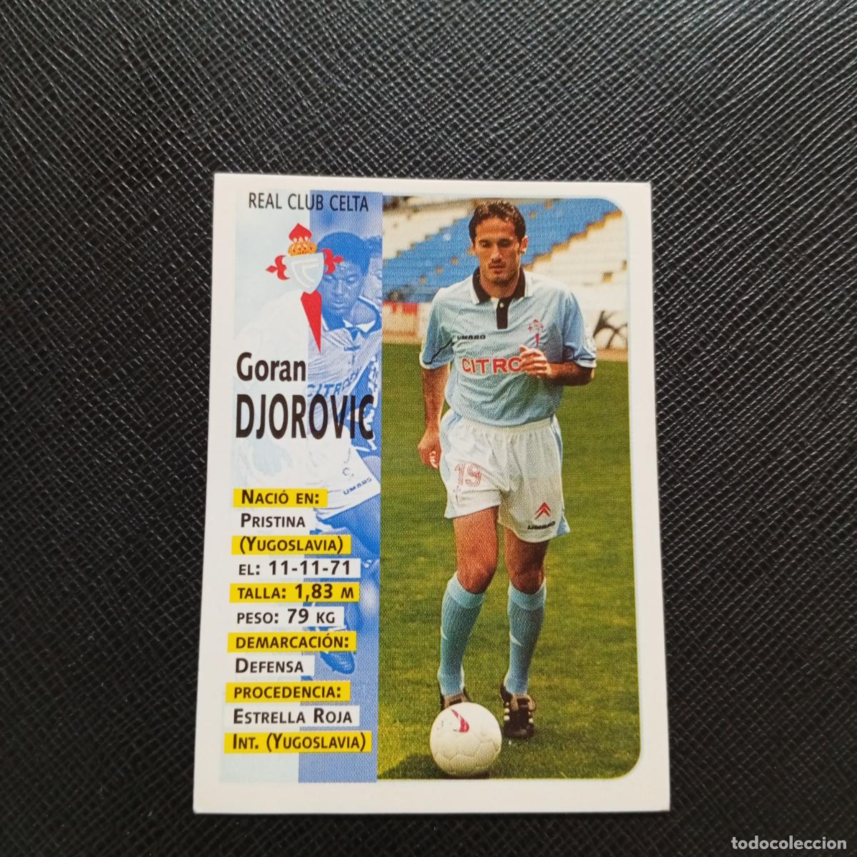 Cromos de F&uacute;tbol: 129 DJOROVIC CELTA PANINI 1998 1999 CROMO FUTBOL LIGA 98 99 - SIN PEGAR - A67 PG55
