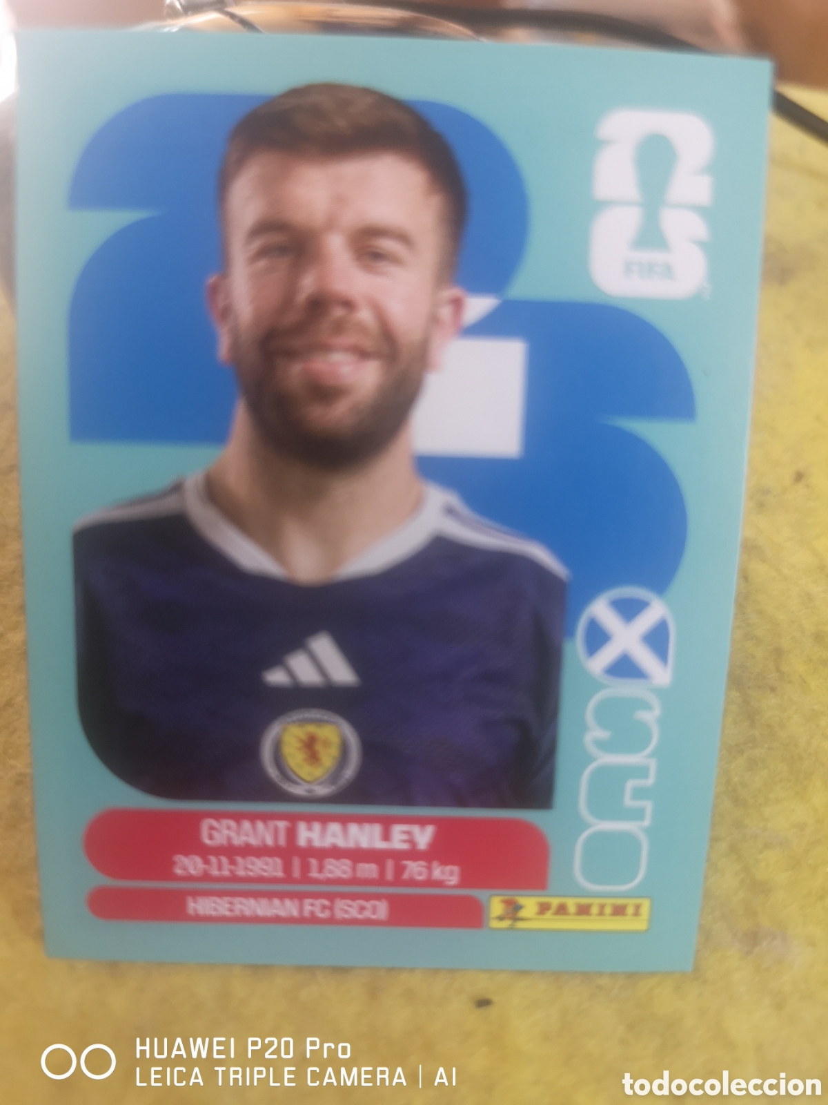 Cromos de F&uacute;tbol: FIFA WORLD CUP MUNDIAL 2026 HANLEY - SCO 10