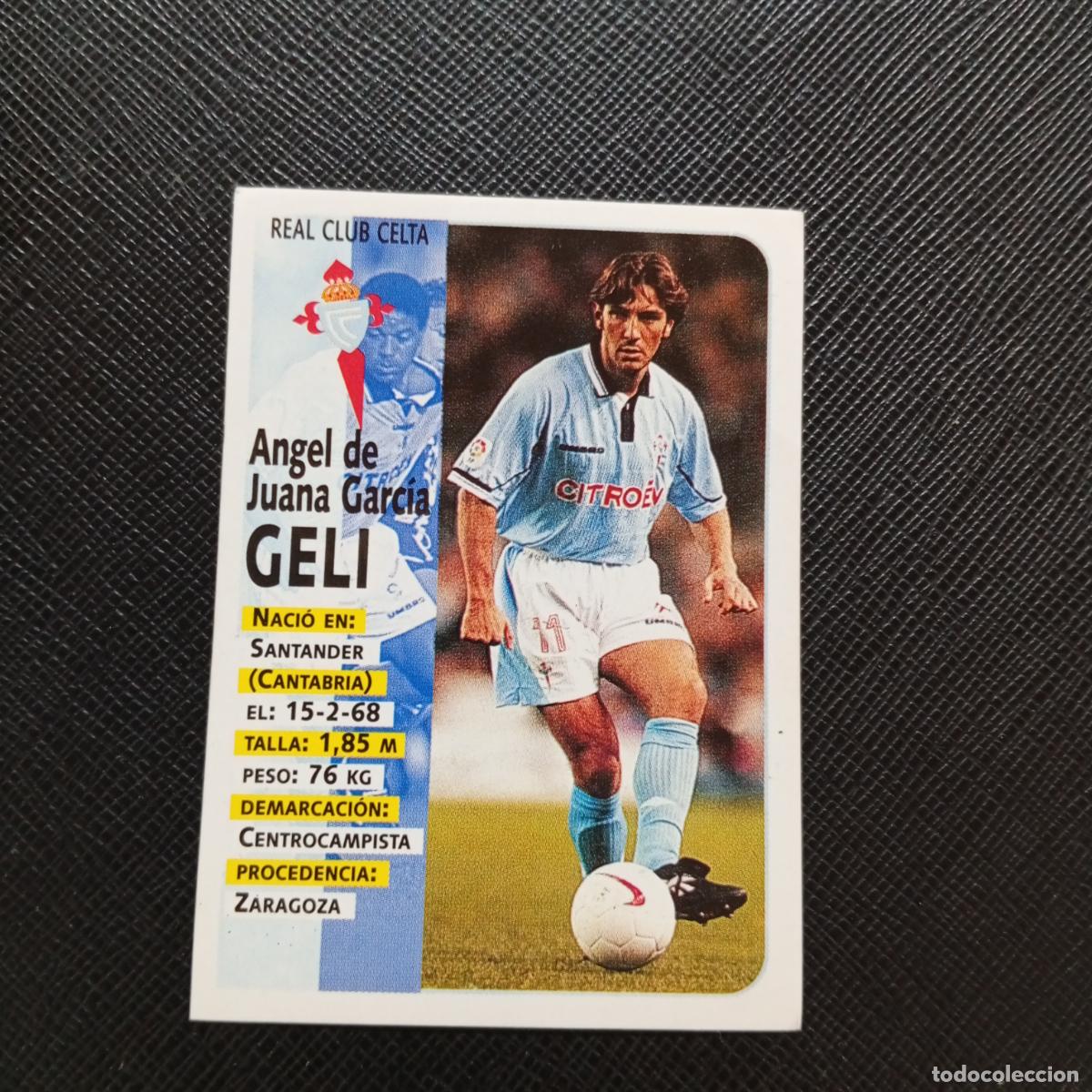 Cromos de F&uacute;tbol: 135 GELI CELTA PANINI 1998 1999 CROMO FUTBOL LIGA 98 99 - SIN PEGAR - A67 PG82