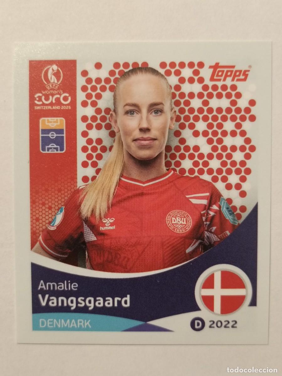 Cromos de F&uacute;tbol: #218 VANGSGAARD (DINAMARCA) EURO WOMENS SUIZA 2025 TOPPS