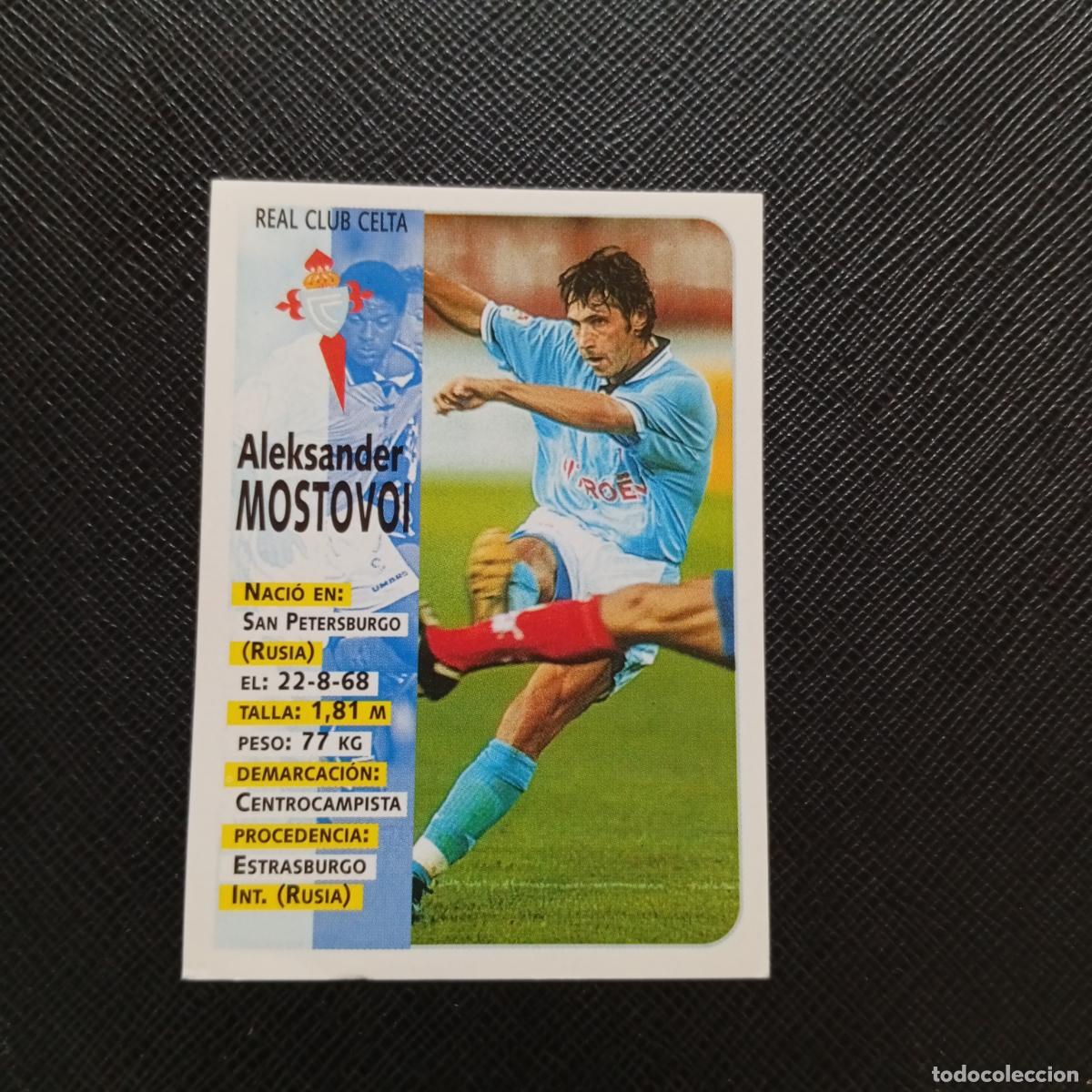 Cromos de F&uacute;tbol: 136 MOSTOVOI CELTA PANINI 1998 1999 CROMO FUTBOL LIGA 98 99 - SIN PEGAR - A67 PG82