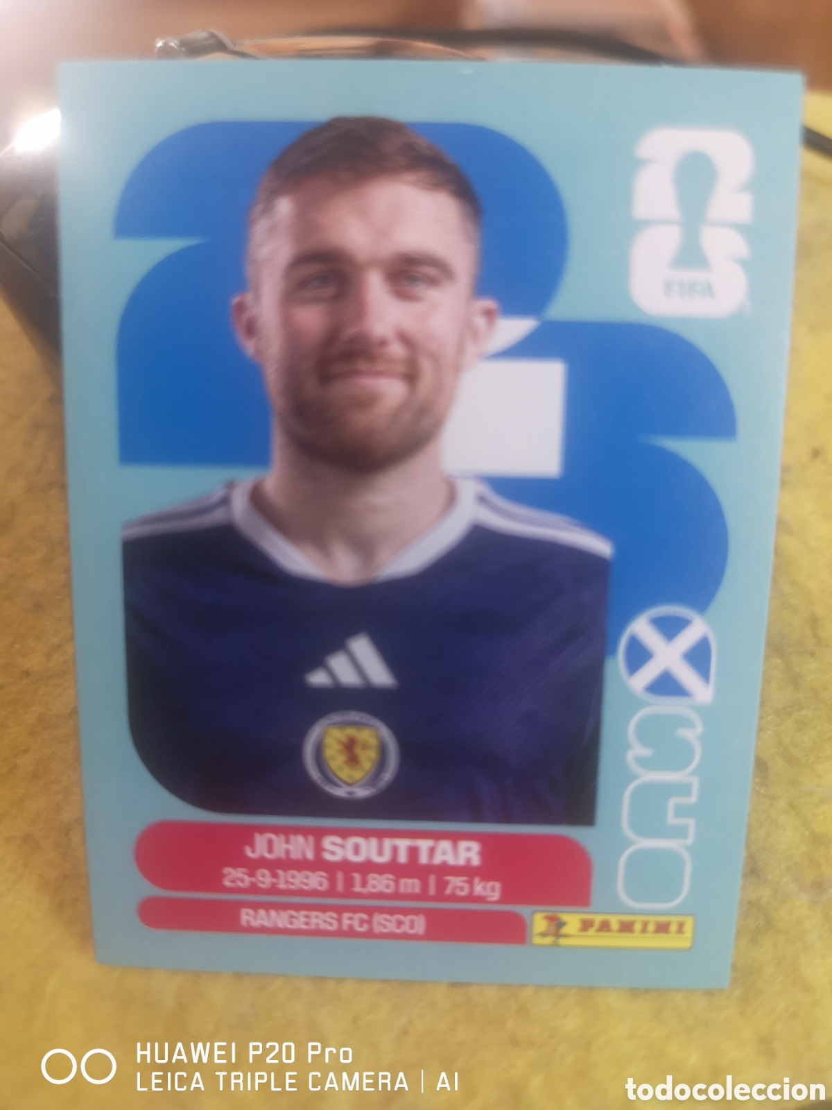 Cromos de F&uacute;tbol: FIFA WORLD CUP MUNDIAL 2026 SOUTTAR - SCO 8