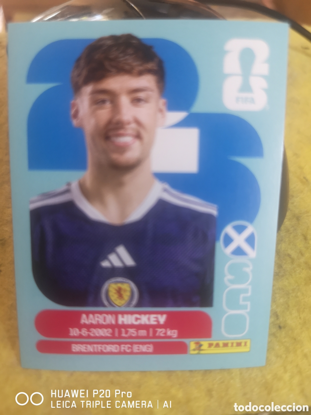 Cromos de F&uacute;tbol: FIFA WORLD CUP MUNDIAL 2026 AARON HICKEY - SCO 5