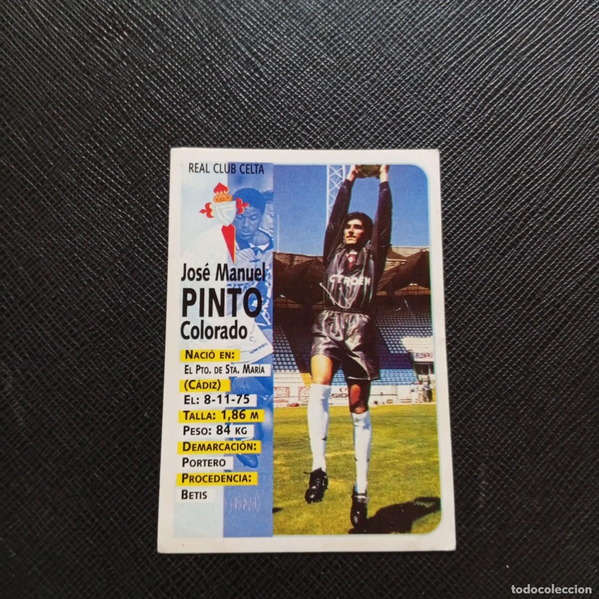 Cromos de F&uacute;tbol: 141 PINTO CELTA PANINI 1998 1999 CROMO FUTBOL LIGA 98 99 - SIN PEGAR - A67 PG118