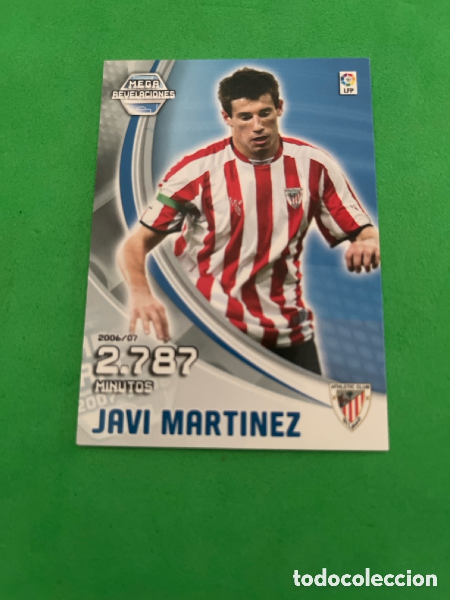 Cromos de Futebol: JAVI MARTINEZ 400 ATHLETIC MEGA REVELACIONES MGK 2007 2008 MEGACRACKS 07 08 PANINI PERFECTO ESTADO