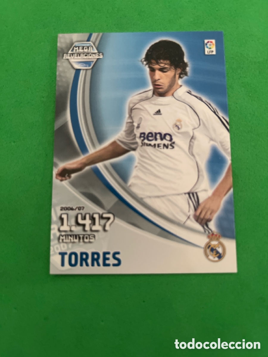 Cromos de Futebol: TORRES 402 REAL MADRID MEGA REVELACIONES MGK 2007 2008 MEGACRACKS 07 08 PANINI PERFECTO ESTADO
