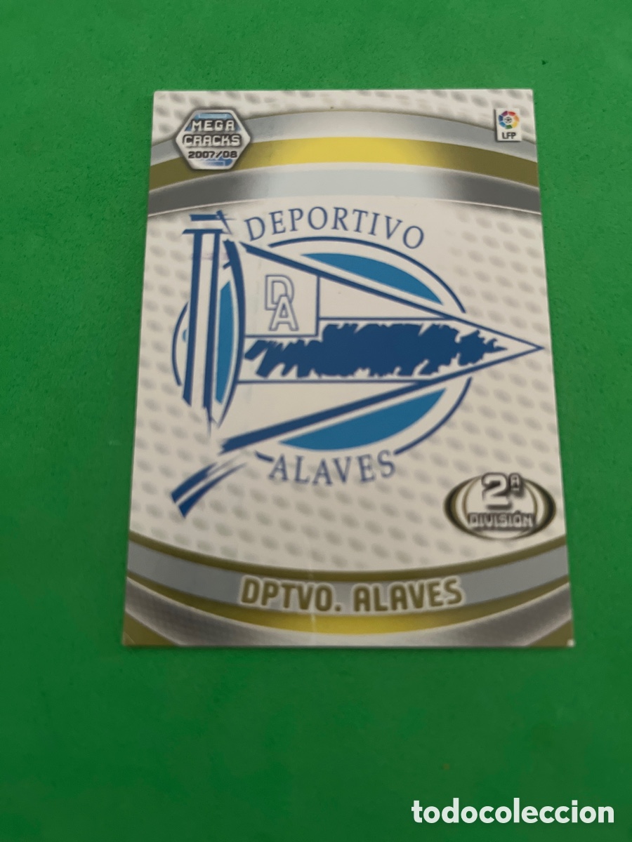 Cartes &agrave; collectionner de Football: ESCUDO 431 DEPORTIVO ALAVES MGK 2007 2008 MEGACRACKS 07 08 PANINI PERFECTO ESTADO