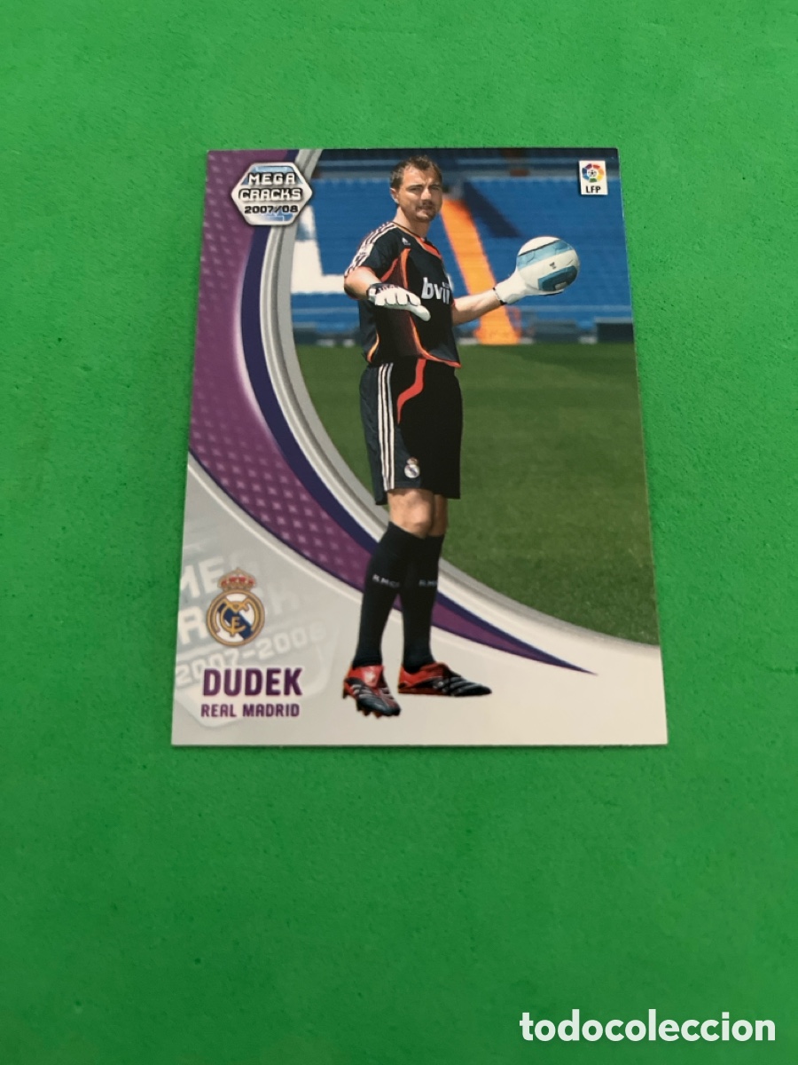 Football Stickers: DUDEK 464 REAL MADRID NUEVO FICHAJE MGK 2007 2008 MEGACRACKS 07 08 PANINI PERFECTO ESTADO