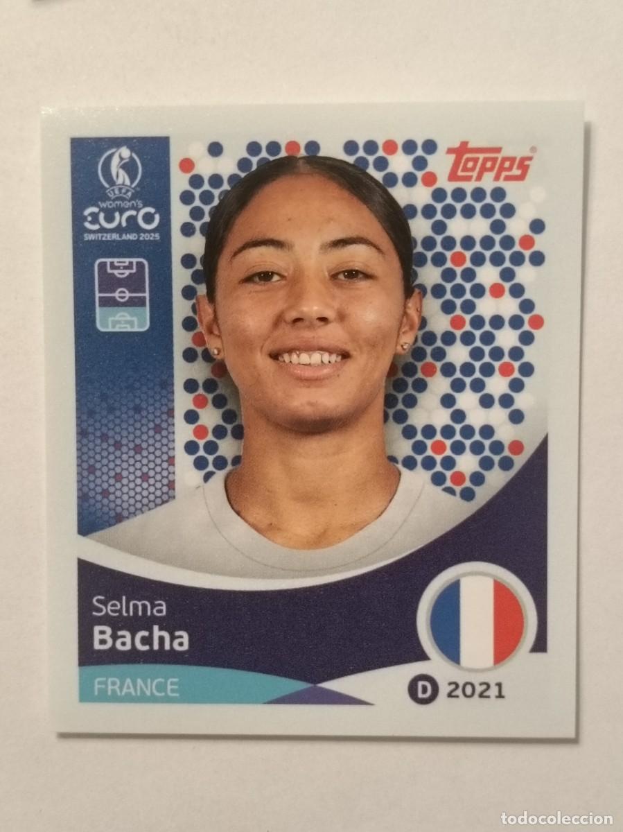 Cromos de F&uacute;tbol: #242 BACHA (FRANCIA) EURO WOMENS SUIZA 2025 TOPPS