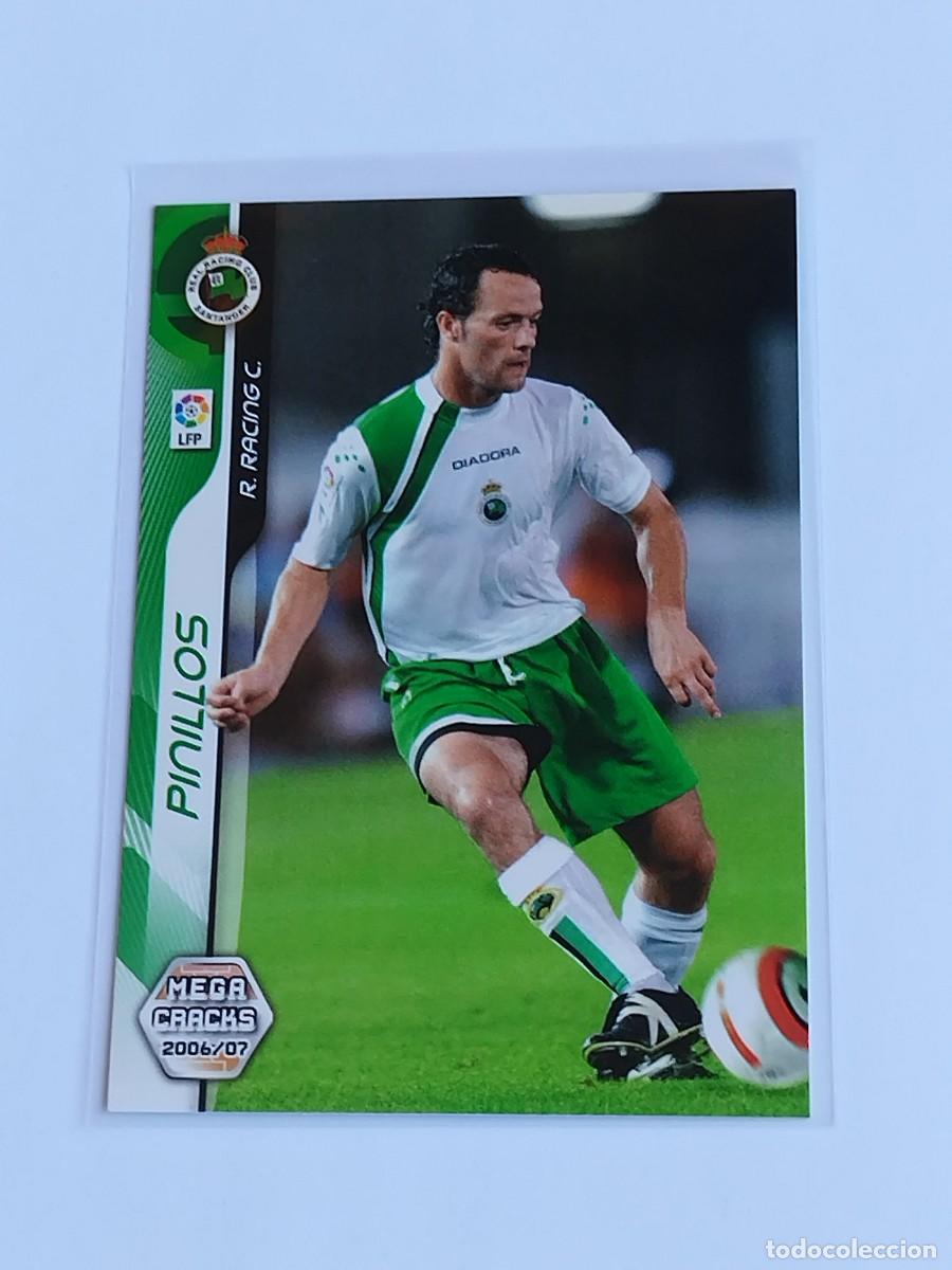 Cromos de F&uacute;tbol: PINILLOS #237 REAL RACING CLUB - MEGACRACKS LA LIGA 2006 2007 - PANINI MGK 06 07 CROMO FUTBOL