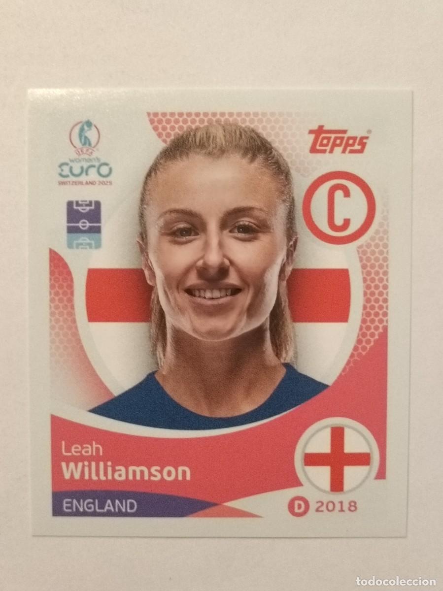 Cromos de F&uacute;tbol: #254 WILLIAMSON (INGLATERRA) EURO WOMENS SUIZA 2025 TOPPS