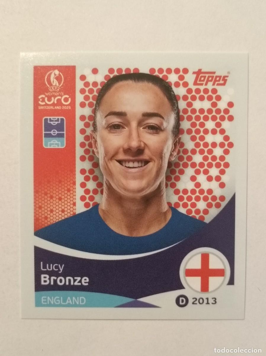 Cromos de F&uacute;tbol: #256 BRONZE (INGLATERRA) EURO WOMENS SUIZA 2025 TOPPS