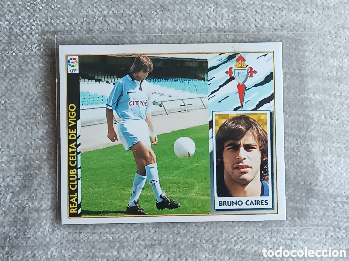 Cromos de F&uacute;tbol: Bruno Caires. Celta. 97 98. Bis 9