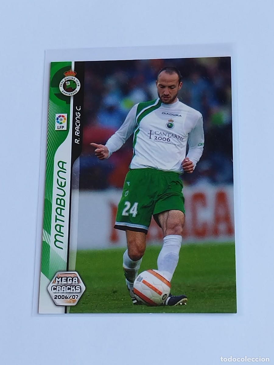 Cromos de F&uacute;tbol: MATABUENA #243 REAL RACING CLUB - MEGACRACKS LA LIGA 2006 2007 - PANINI MGK 06 07 CROMO FUTBOL