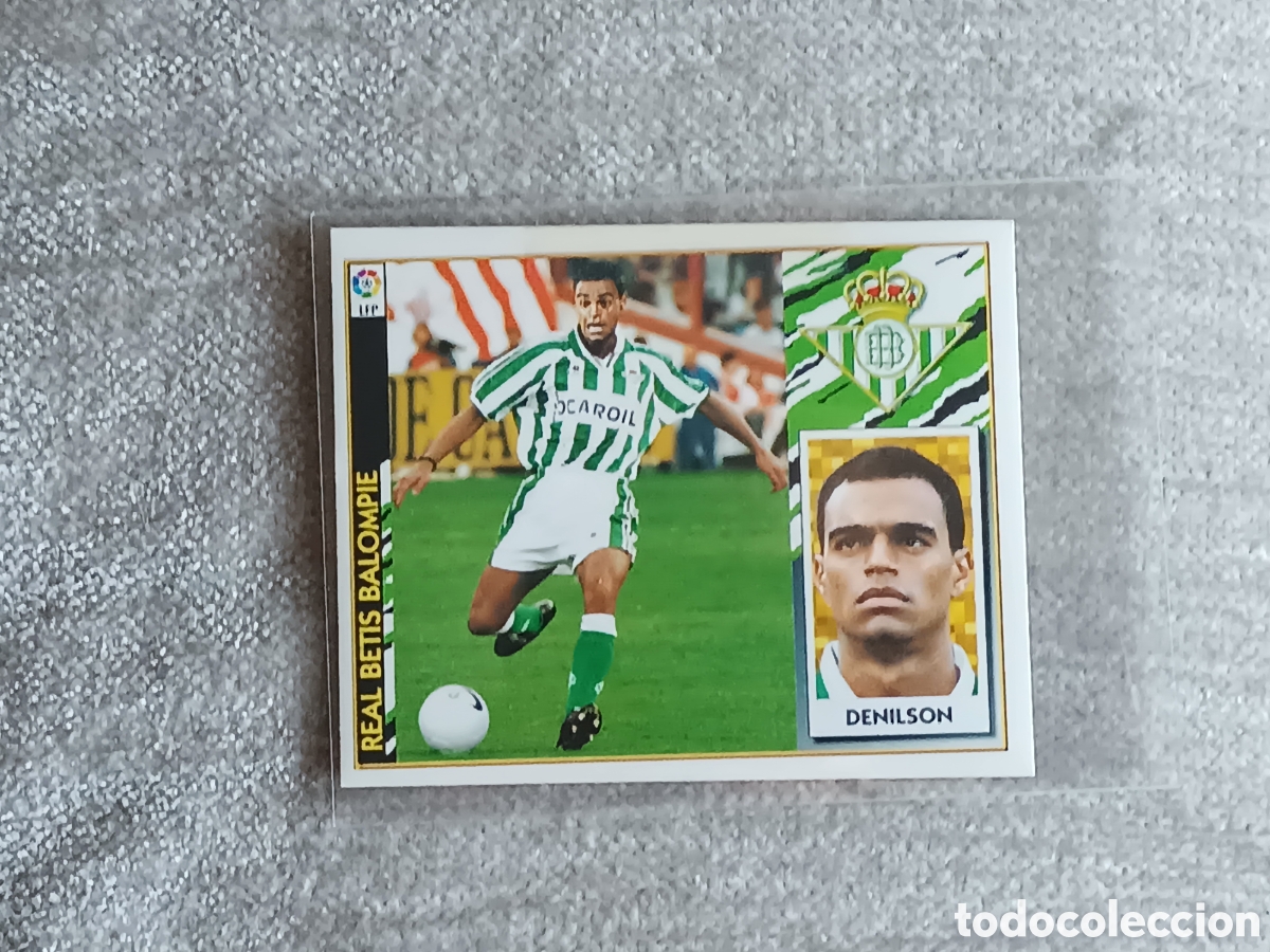 Cromos de F&uacute;tbol: Denilson. Betis. 97 98. Bis 3.