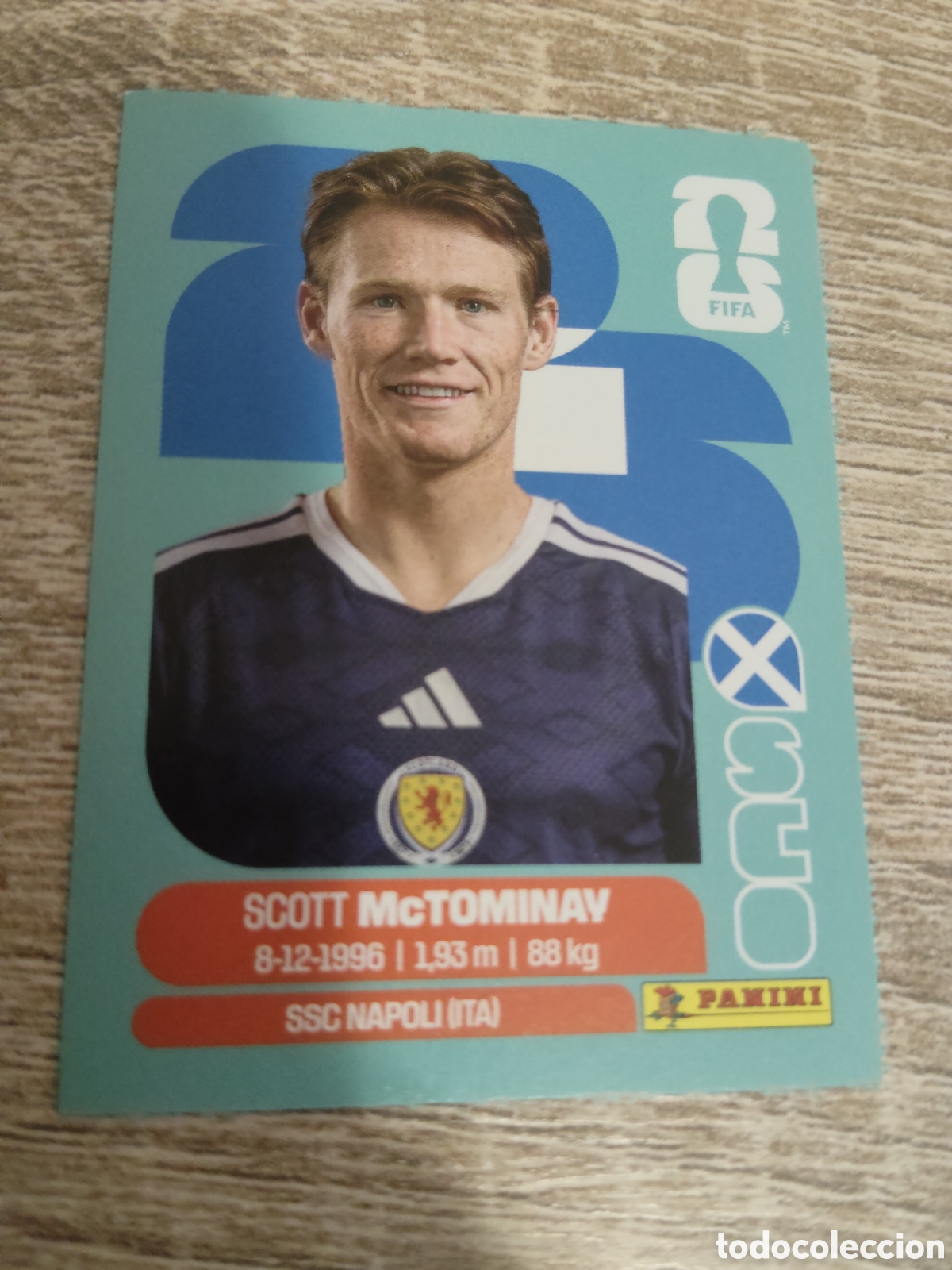 Cromos de F&uacute;tbol: Panini mundial 2026 SCO 11 Scott McTominay Escocia