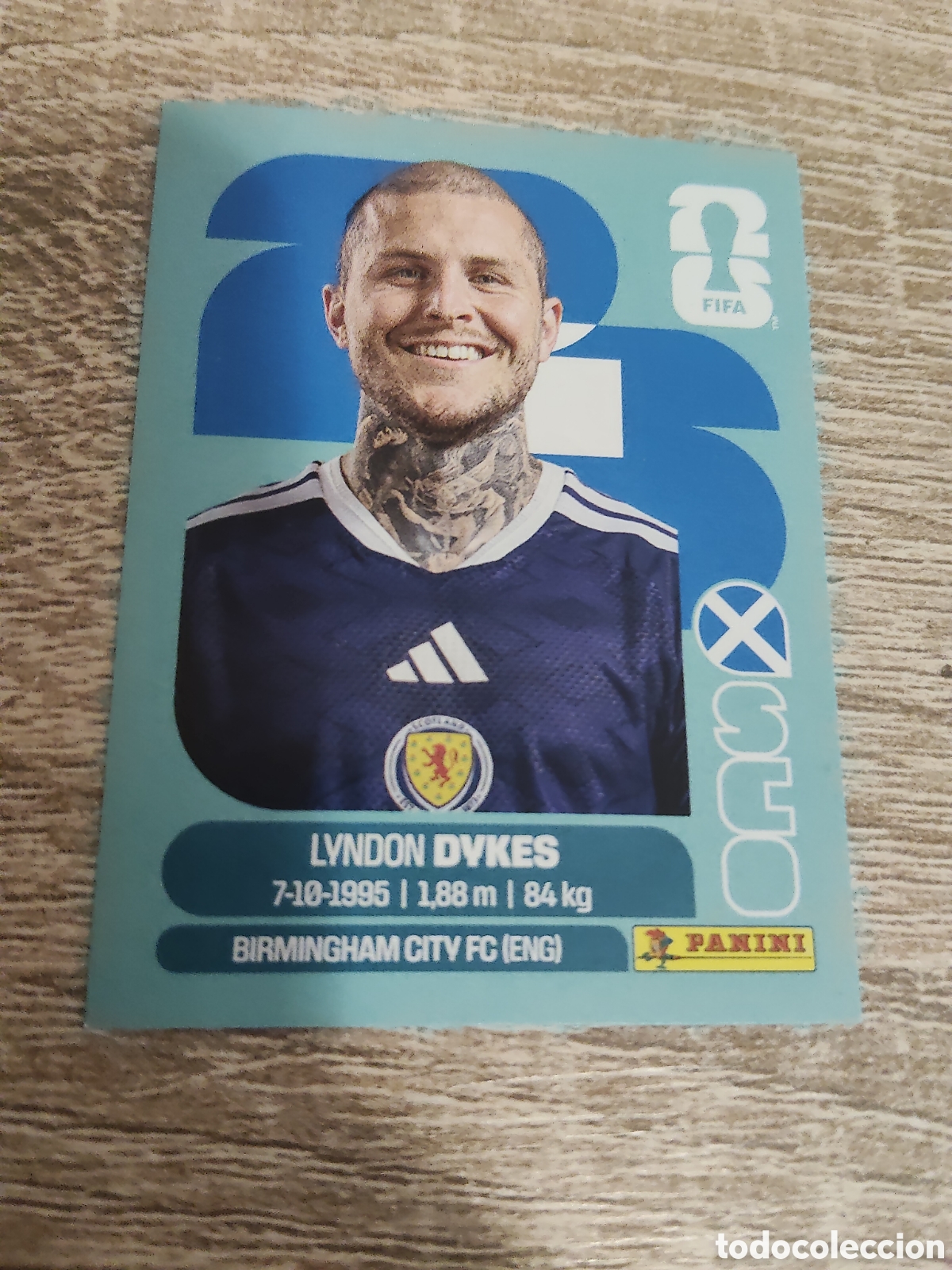 Cromos de F&uacute;tbol: Panini mundial 2026 SCO 18 Lyndon Dykes Escocia