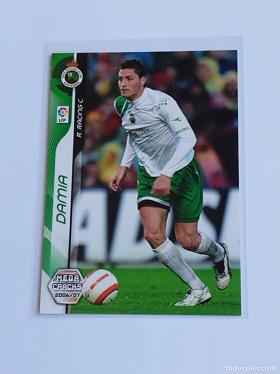 Football Stickers: DAMIA BAJA #246 REAL RACING CLUB - MEGACRACKS LA LIGA 2006 2007 - PANINI MGK 06 07 CROMO FUTBOL