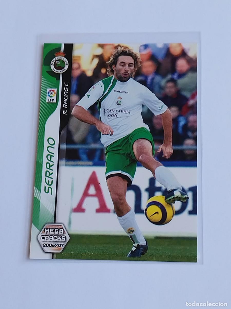 Figurine di Calcio: SERRANO #247 REAL RACING CLUB - MEGACRACKS LA LIGA 2006 2007 - PANINI MGK 06 07 CROMO FUTBOL