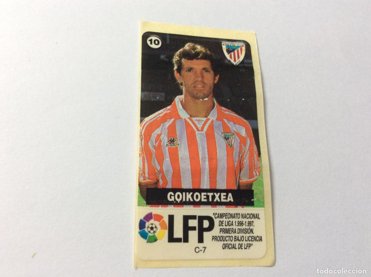 Cromos de F&uacute;tbol: Goikoetxea Athletic Bilbao Chicles Vidal 96 97 La liga de las estrellas