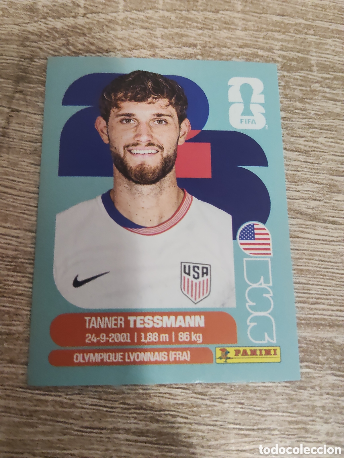 Cromos de F&uacute;tbol: Panini mundial 2026 USA 9 Tanner Tessmann Estados Unidos
