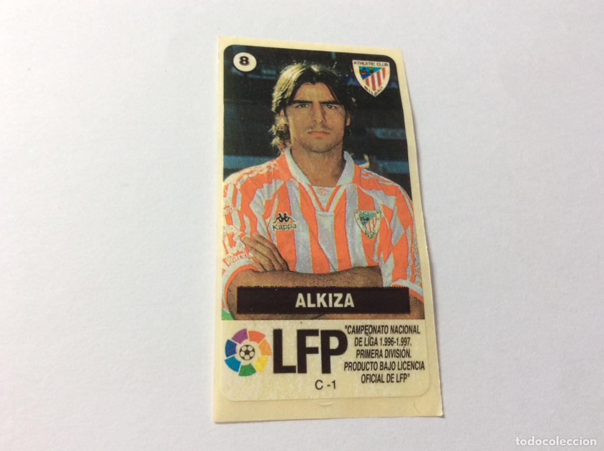Cartes &agrave; collectionner de Football: Alkiza Athletic Bilbao Chicles Vidal 96 97 La liga de las estrellas