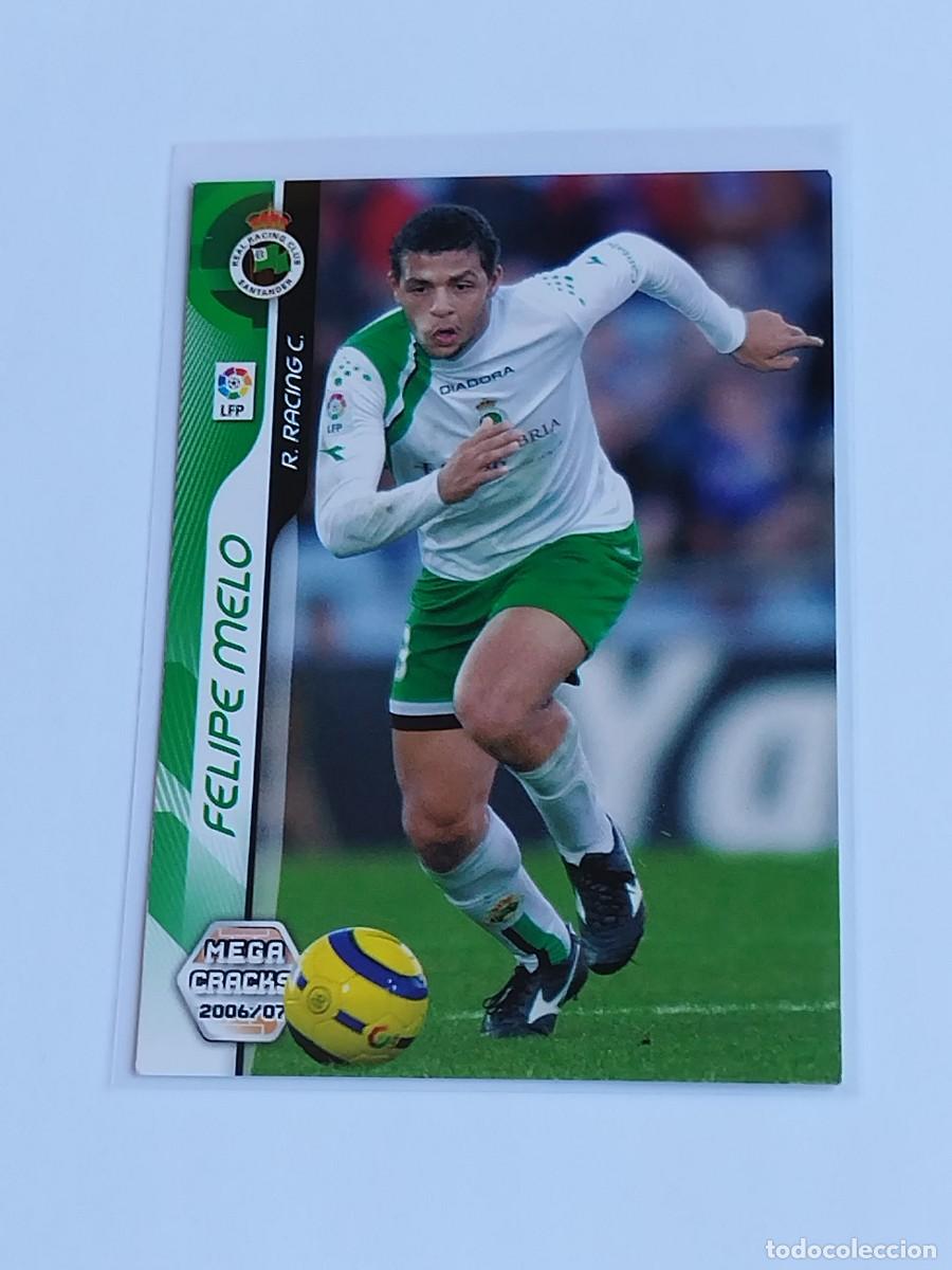 Cartes &agrave; collectionner de Football: FELIPE MELO #249 REAL RACING CLUB - MEGACRACKS LA LIGA 2006 2007 - PANINI MGK 06 07 CROMO FUTBOL