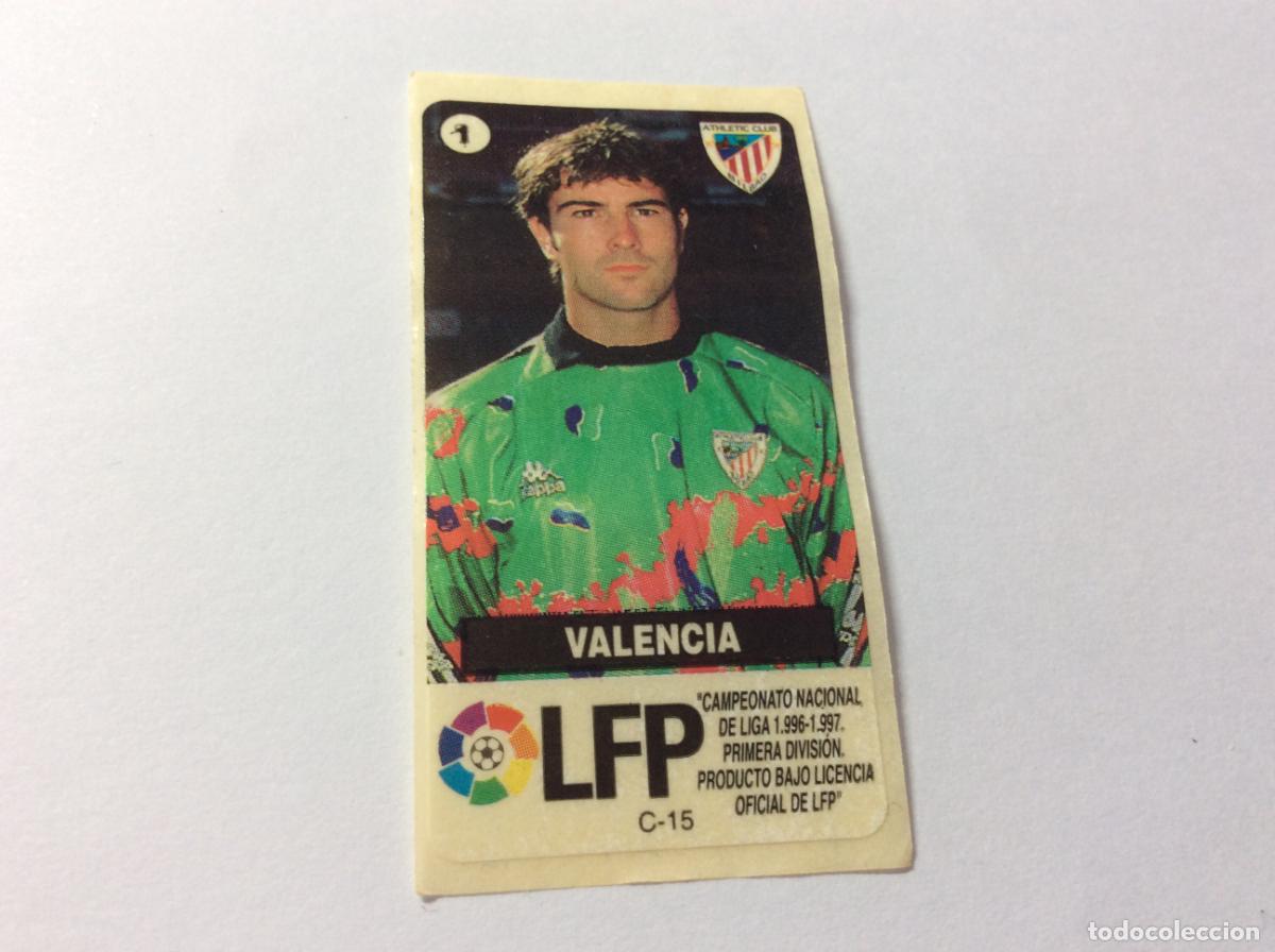 Cartes &agrave; collectionner de Football: Valencia Athletic Bilbao Chicles Vidal 96 97 La liga de las estrellas