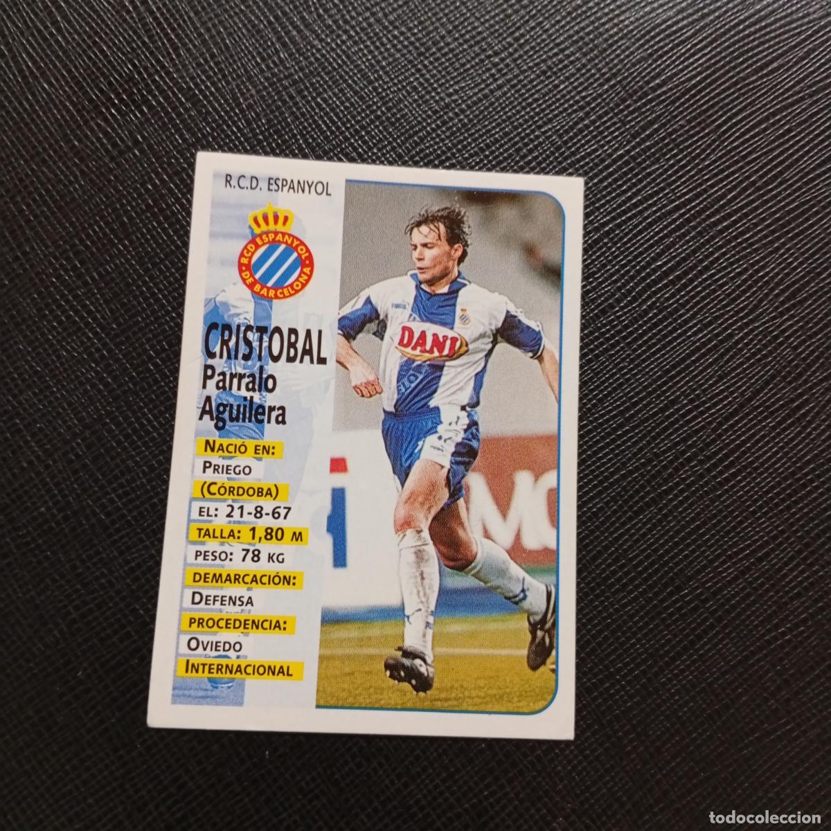 Cartes &agrave; collectionner de Football: 182 CRISTOBAL ESPA&Ntilde;OL PANINI 1998 1999 CROMO FUTBOL LIGA 98 99 - SIN PEGAR - A67 PG307