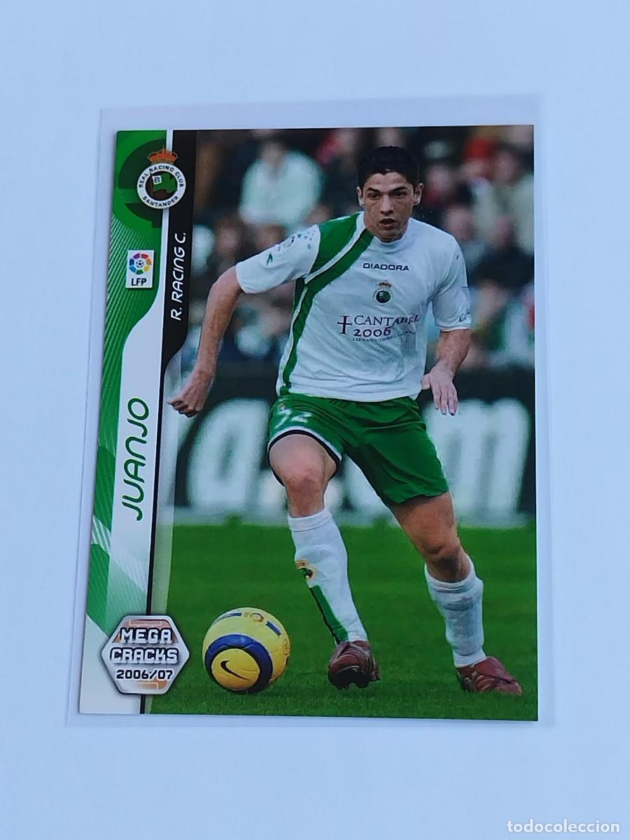 Cartes &agrave; collectionner de Football: JUANJO #250 REAL RACING CLUB - MEGACRACKS LA LIGA 2006 2007 - PANINI MGK 06 07 CROMO FUTBOL