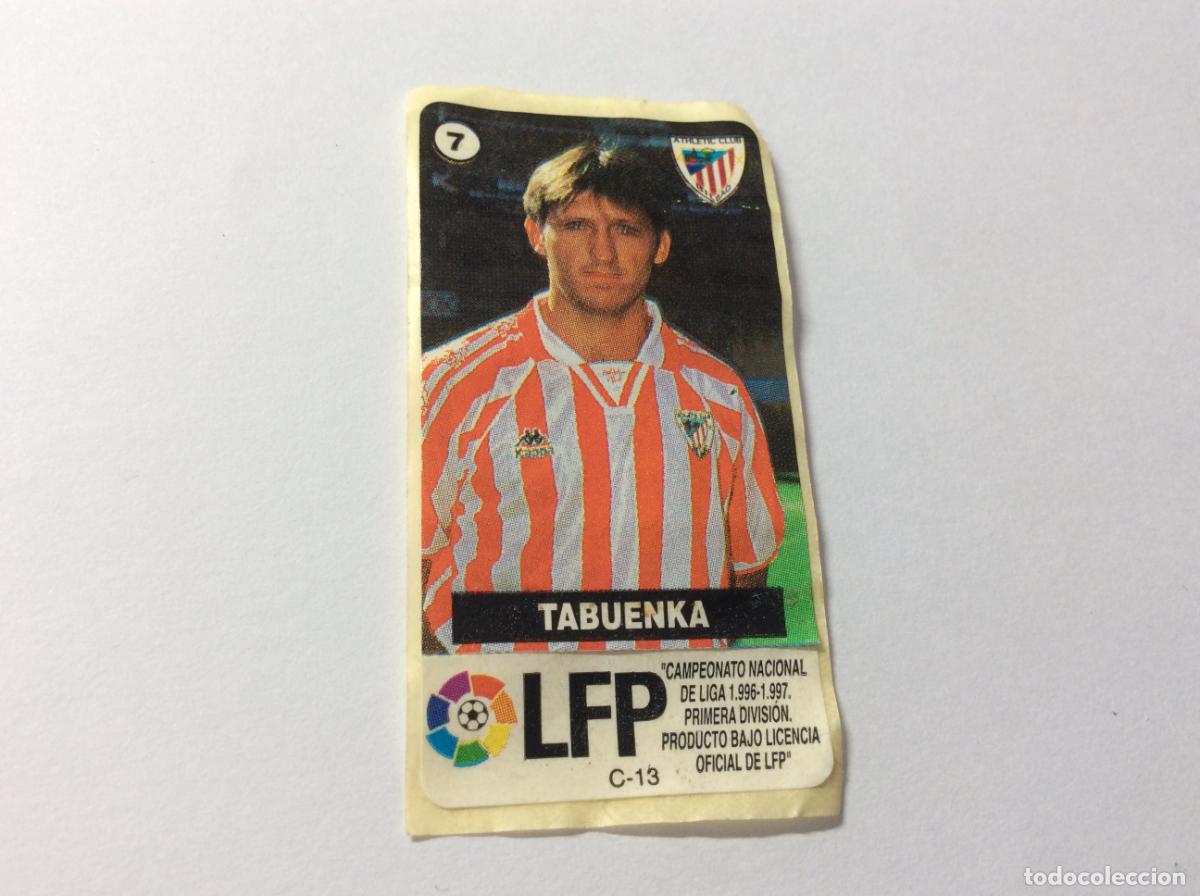 Cromos de F&uacute;tbol: Tabuenka Athletic Bilbao Chicles Vidal 96 97 La liga de las estrellas