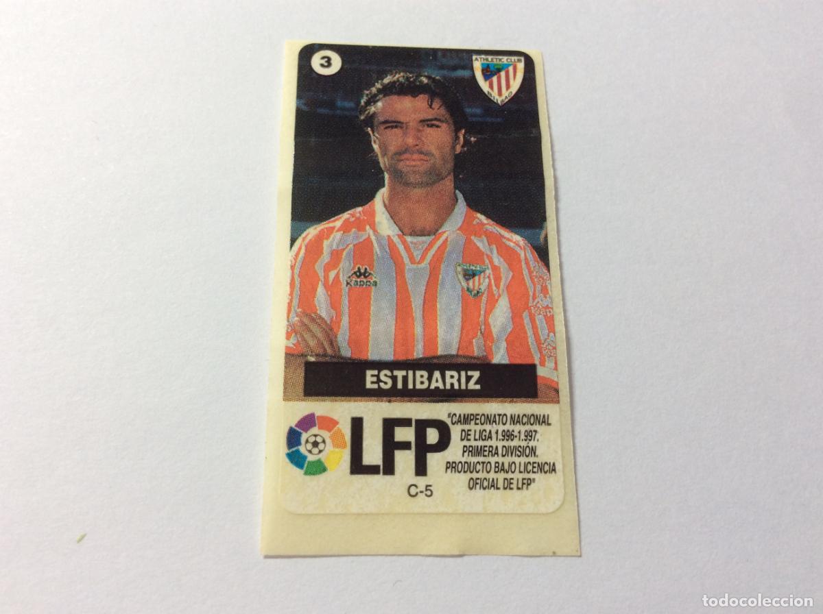 Cromos de F&uacute;tbol: Estibariz Athletic Bilbao Chicles Vidal 96 97 La liga de las estrellas